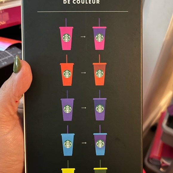 Starbucks Color changing 24oz cold cup - Picture 5 of 5